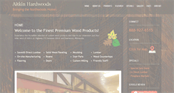 Desktop Screenshot of aitkinhardwoods.com